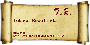 Tukacs Rodelinda névjegykártya